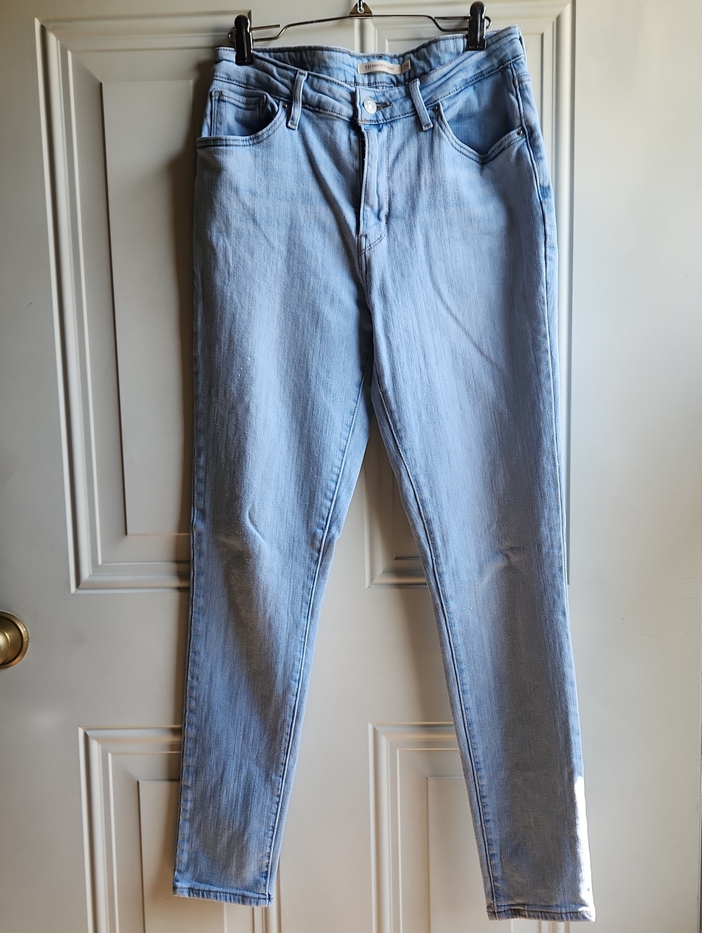 Levi's 721 Light Blue High-Rise Skinny Sz 29